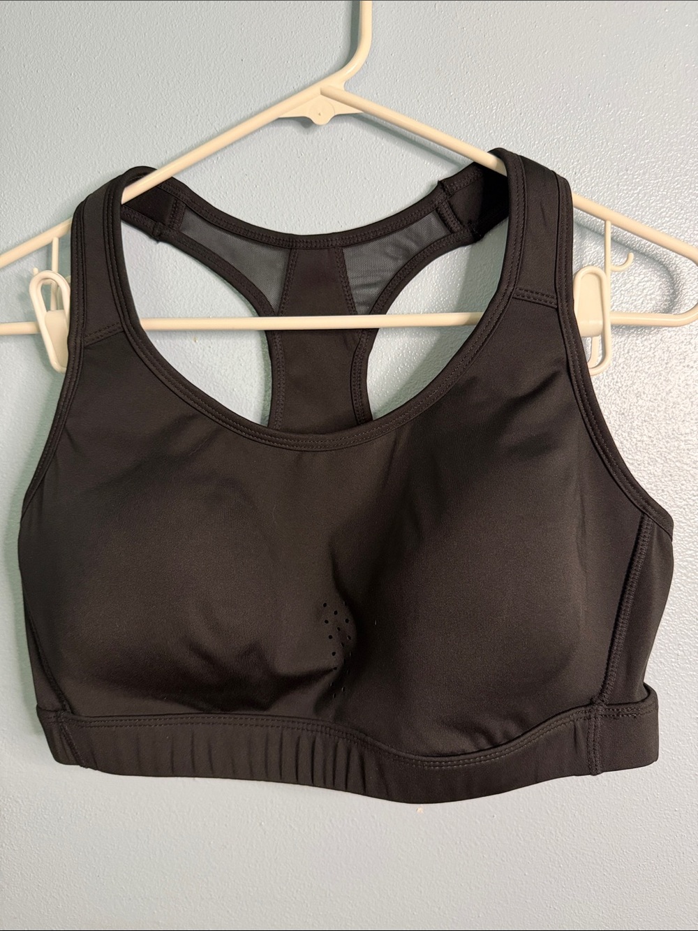 Avia Plus Size High-Impact Molded Cup Sports Bra Black XXL 20 Like New